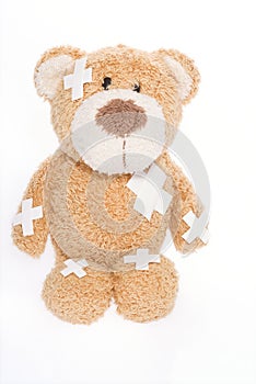 Teddy bear in hospital