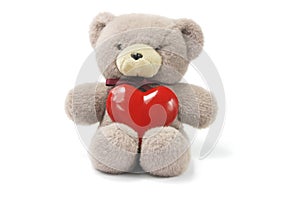 Teddy Bear with Love Heart