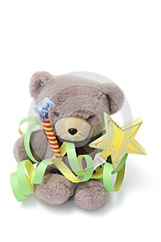 Teddy Bear with Party Favors