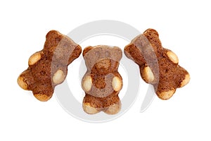 Teddy bear shaped cakes