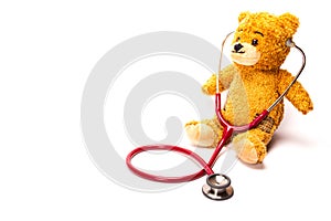 Teddy Bear with Stethoscope