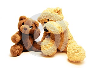 Teddy bears friends photo