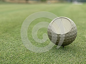 Tee Marker on a golf course