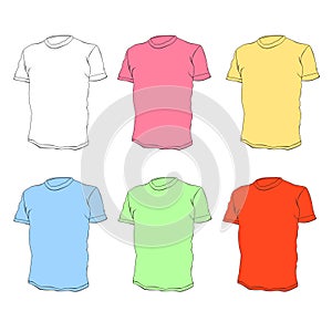 Tee shirts templates