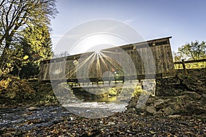 Teegarden-Centennial Covered Bridge over Little Beaver Creek