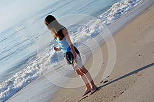 Teen AT Beach