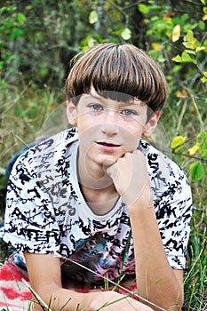 Teen boy photo