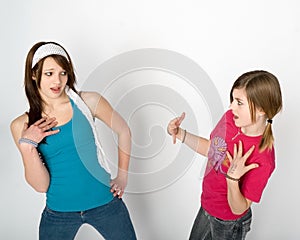 Teen conflict photo