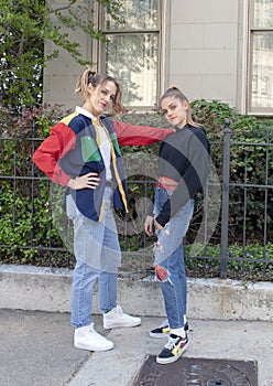 Teen Girl hip hop dancer and her youthful Mother in Saint Louis for National Dance Week