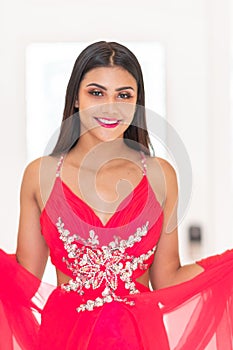 Teen Girl At Prom