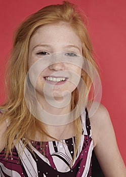 Teen Red Head Portrait