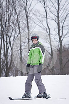 Teen Skier