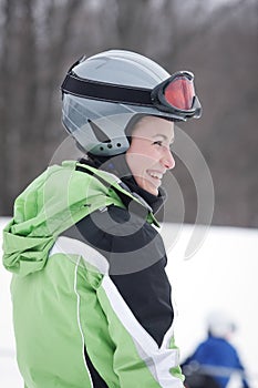 Teen Skier