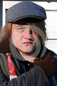 Teen in Winter Portrait