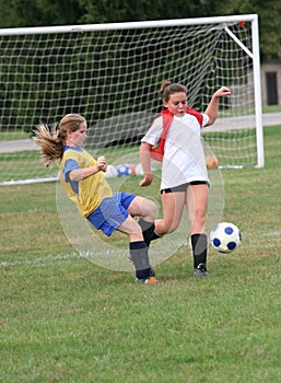 Teen Youth Soccer Action 18