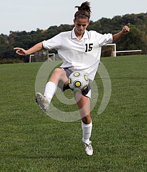 Teen Youth Soccer Action 20