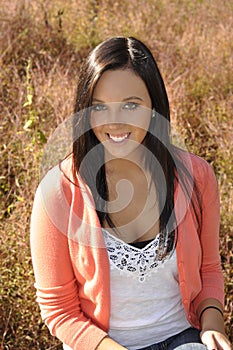 Teenage girl portrait