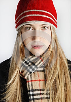 Teenage Girls enjoying the winter