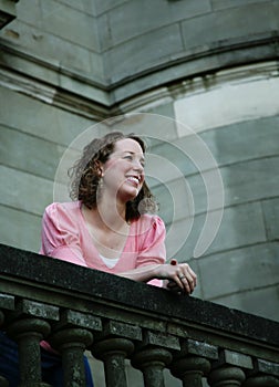 Teenager on the Balcony
