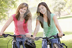 Teenagers On Bicycles