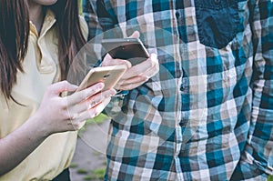 Teenagers in the social networks sharing online