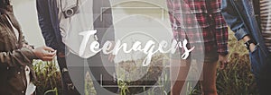 Teenagers Young Youth Generation Lifestyle Concept