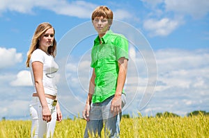 Teens in the field