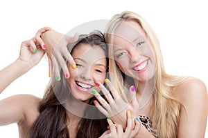 Teens nails photo