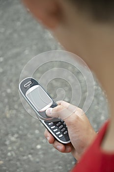 Teens snaping by phone