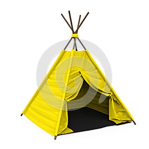 Teepee Tent Isolated