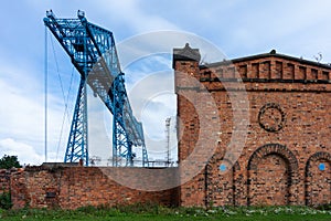 The Tees Transporter Bridge in Middlesbrough