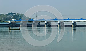 Teesta Barrage, West Bengal\'s multipurpose water taming project on Teesta. photo