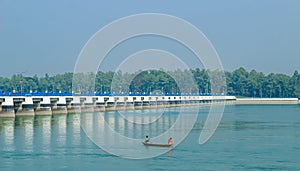 Teesta Barrage, West Bengal\'s multipurpose water taming project on Teesta.