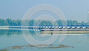 Teesta Barrage, West Bengal\'s multipurpose water taming project on Teesta.