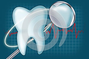 Teeth and dental instruments
