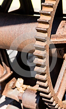 Teeth of Old Rusty Gear