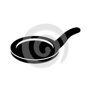 Teflon cooking utensil symbol icon, illustration design template