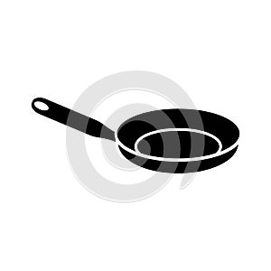 Teflon cooking utensil symbol icon, illustration design template