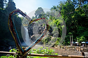 Tegenungan waterfall, Bali, Indonesia photo