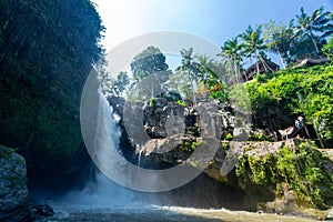 Tegenungan waterfall in Bali photo