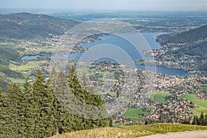 The Tegernsee and its surroundings