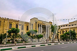 Tehran Building Zoroastrian Symbol