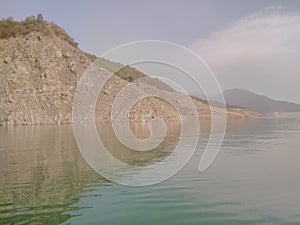 Tehri Lake in Indian Himalayas