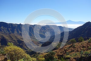 Teide from Degollada de Peraza photo