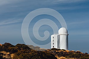 Teide Observatory astronomical telescopes in Tenerife photo