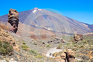 Teide National Park, Santa Cruz de Tenerife in Canary Islands, Spain. photo