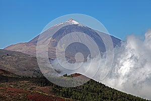 The Teide is a volcano