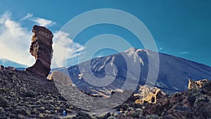 Teide volcano national park on Tenerife