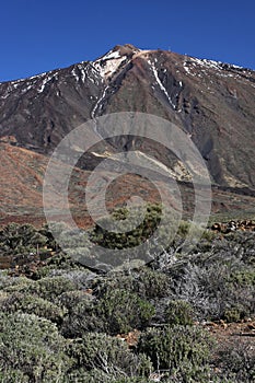 Teide volcano summit