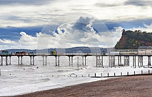 Teignmouth Pier and Beach